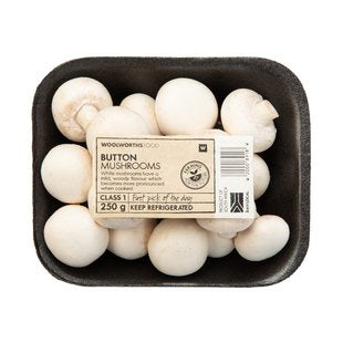 Button Mushrooms 250g