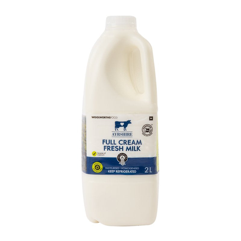 Fresh Full Cream Ayrshire Milk 2 L