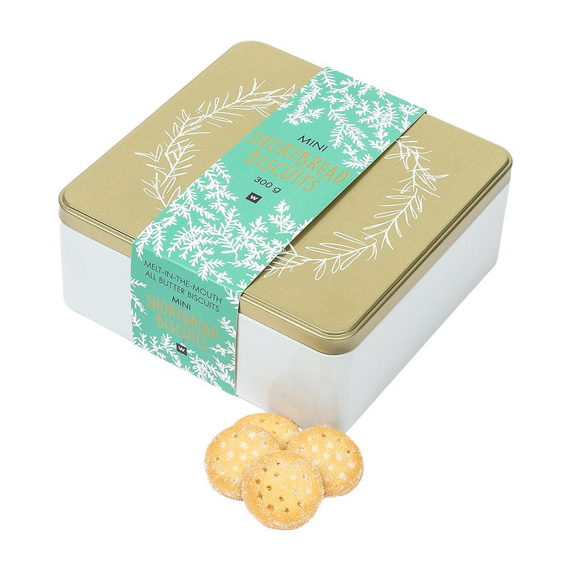 Mini Shortbread Tin 300g