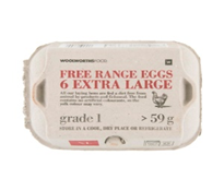 Free Range Extra Large Eggs 6 pack