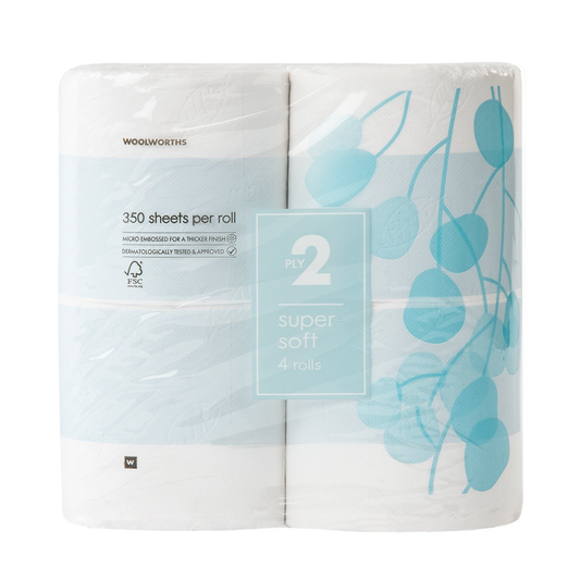 2 ply Tiolet paper/ 4pack